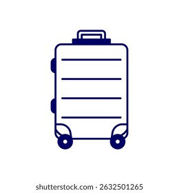 Vector illustration of luggage. Travel bag. Suitcases. Tour and travel