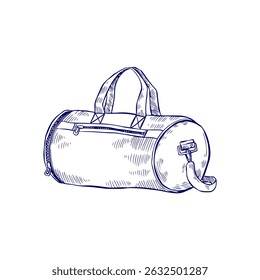 Vector illustration of luggage. Travel bag. Suitcases. Tour and travel