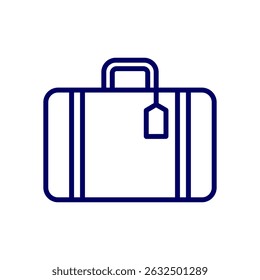 Vector illustration of luggage. Travel bag. Suitcases. Tour and travel