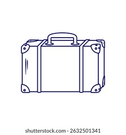 Vector illustration of luggage. Travel bag. Suitcases. Tour and travel
