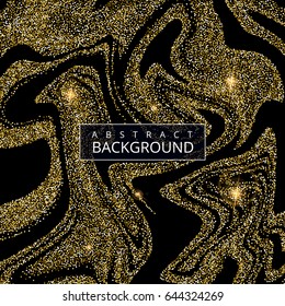 Vector illustration of luxury festive background with shiny glitters