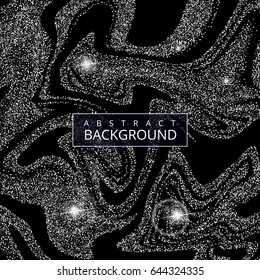 Vector illustration of luxury festive background with shiny glitters