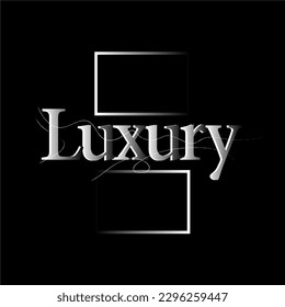 Vector illustration luxury logo design suitable for your identity company