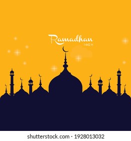 Vector Illustration Of Luxury Template, Theme Background, Greeting Card, Baner, Social Media Post, Ramadhan. 