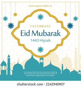 Vector illustration of luxury template, theme background, greeting card, banner, social media post, ramadhan.