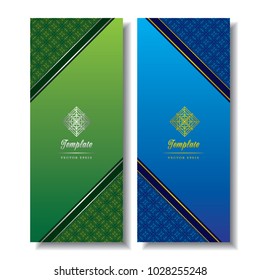 Vector illustration luxury templates abstract pattern vertical size for brochure, menu, flyer, box, card, cover, advertising publication