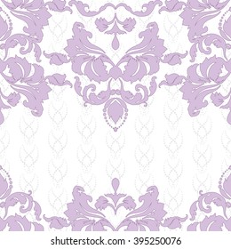 Vector illustration. luxury texture for wallpapers, fabric patterns Baroque, Damask seamless floral pattern.
