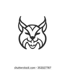 Vector Illustration Of Lynx Icon