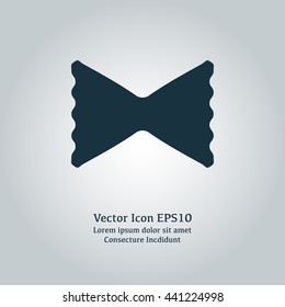 Vector illustration of macaroni icon