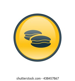 Vector illustration of macaroons icon