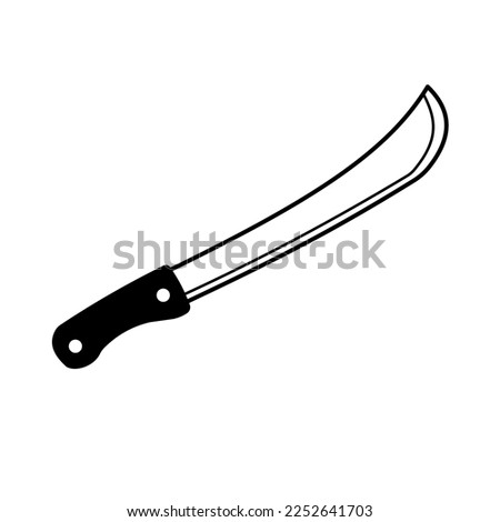 Vector Illustration of a Machete Icon