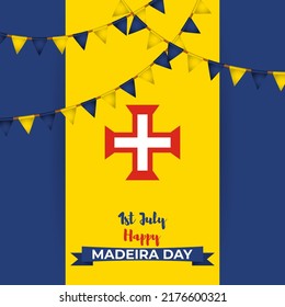 Vector illustration for Madeira Day