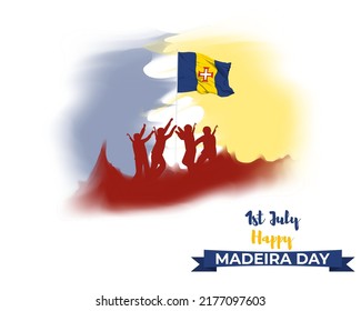 Vector illustration for Madeira Day