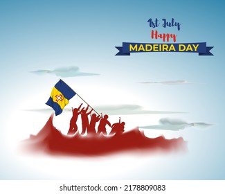 Vector illustration for Madeira Day