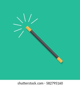 Vector Illustration Of Magic Wand.