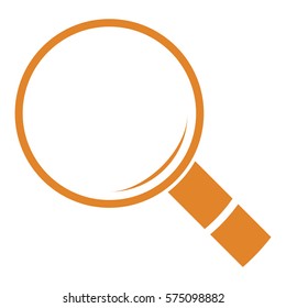 Ilustración vectorial del icono del amplificador en naranja