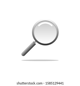 Vector illustration of a magnifying glass - vector
