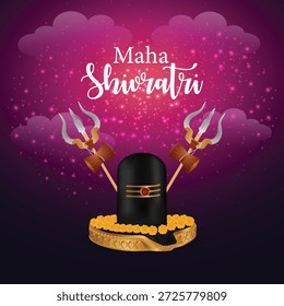Ilustración vectorial de Maha Shivratri