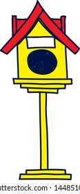 Vector illustration of a mail box