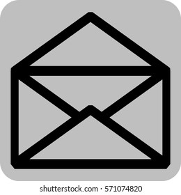 Vector Illustration of Mail Box Icon
