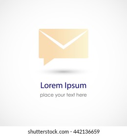Vector illustration of a Mail Chat