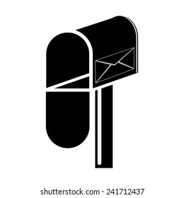 Vector illustration of a mailbox