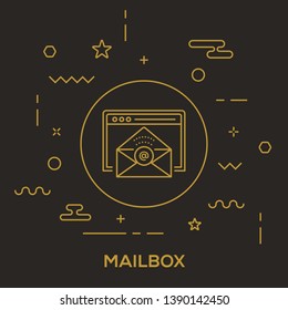 Vector Illustration And Mailbox Concept