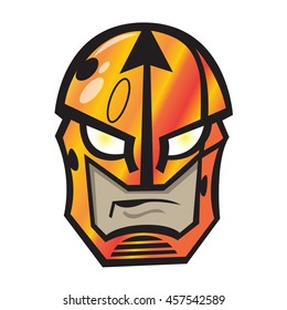 Vector Illustration of a male superhero