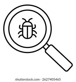 Vector Illustration Of Malware Virus Detection System In Cybersecurity Monitoring