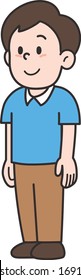 vector illustration of a man