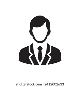 Ilustración vectorial de un hombre de negocios