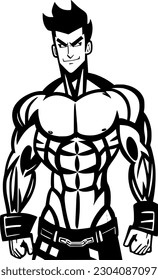 ilustración vectorial de la caricatura humana