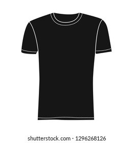 Vector illustration of man and clothing sign. Collection of man and wear vector icon for stock.