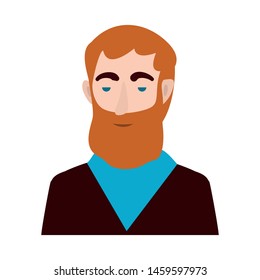 Vector illustration of man and face icon. Collection of man and adult vector icon for stock.