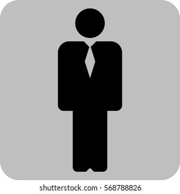 Vector Illustration of Man Icon
