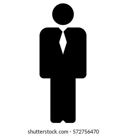 Ilustración vectorial del icono del hombre
