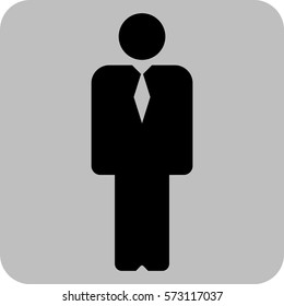 Vector Illustration of Man Icon
