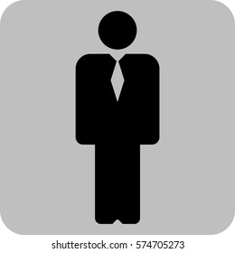 Vector Illustration of Man Icon
