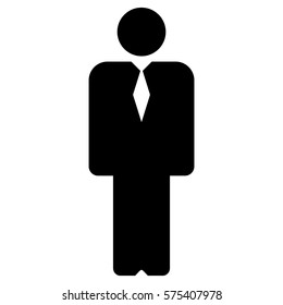 Ilustración vectorial del icono del hombre
