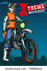 Enduro Riding Stock Vectors Images Vector Art Shutterstock