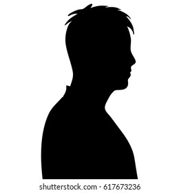 Vector illustration of man on a white background