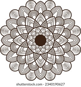 Vector Illustration of Mandala Design
Mehndi Henna Tattoo Style Vector Mandala
Indian Meditation Mandala Patterns Vector Set