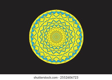 Mandala-Designvorlage für Vektorgrafiken
