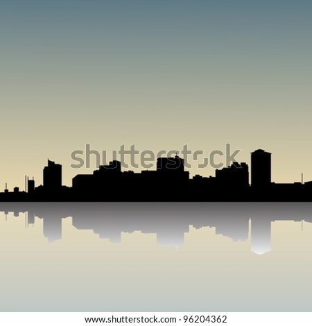 Similar – most beautiful city skyline