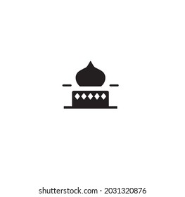 Vector illustration of Marhaban Ya Ramadhan 
