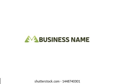 Vector illustration of marijuana green leaf logo design. Isolated on white background.
