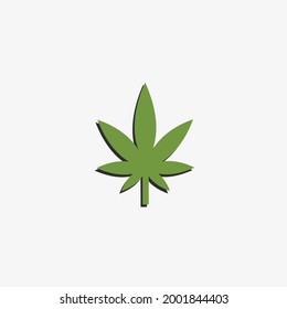 Vector illustration of marijuana icon