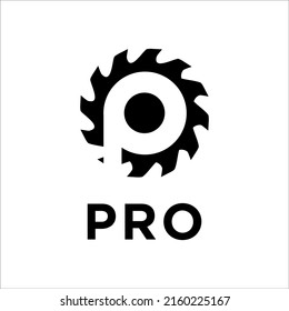 Vector illustration, mark, logo for design. The cut wood with a saw. Sign of Lumberjack, Woodwork.