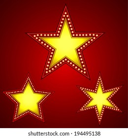 Vector illustration of Marquee Star