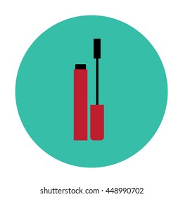 vector illustration of mascara icon